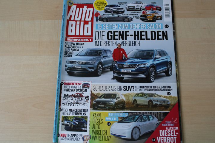 Deckblatt Auto Bild (09/2017)